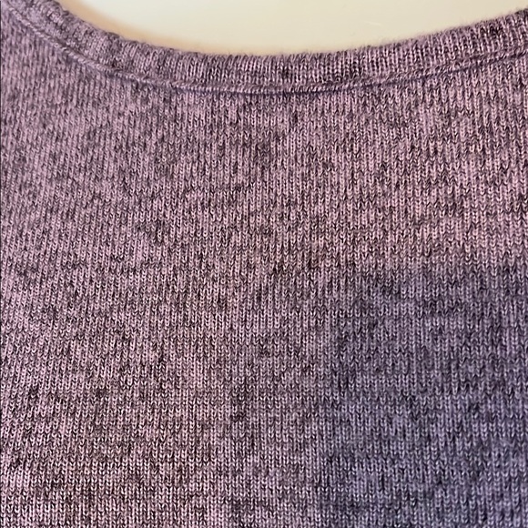 EUC Lavender Sweater Long Sleeve Purple With Back Button Details-Sz XL - Picture 6 of 10